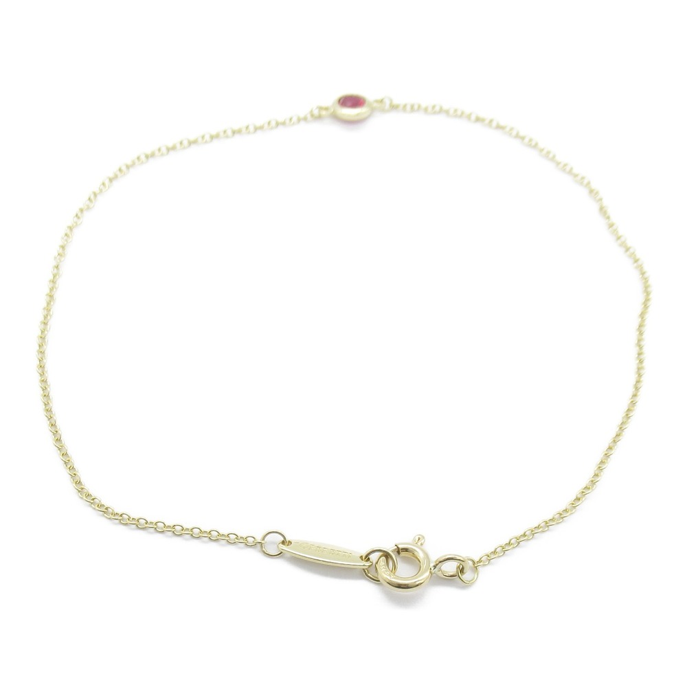 Tiffany Visor Yard Ruby Bracelet Yellow Gold Ruby - image 2